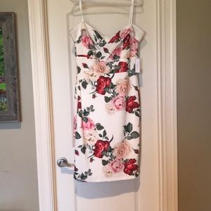 Floral off the shoulder dress